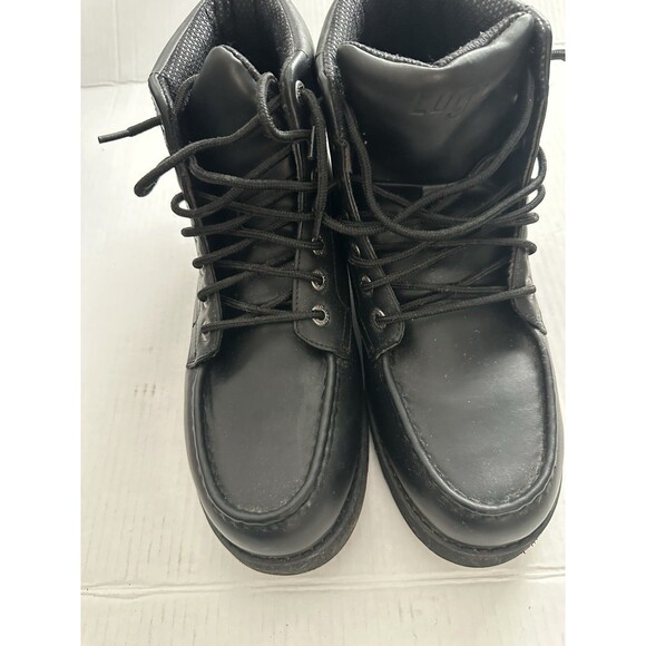 Lugz Cypress Black mens boots Size 12 main image 5